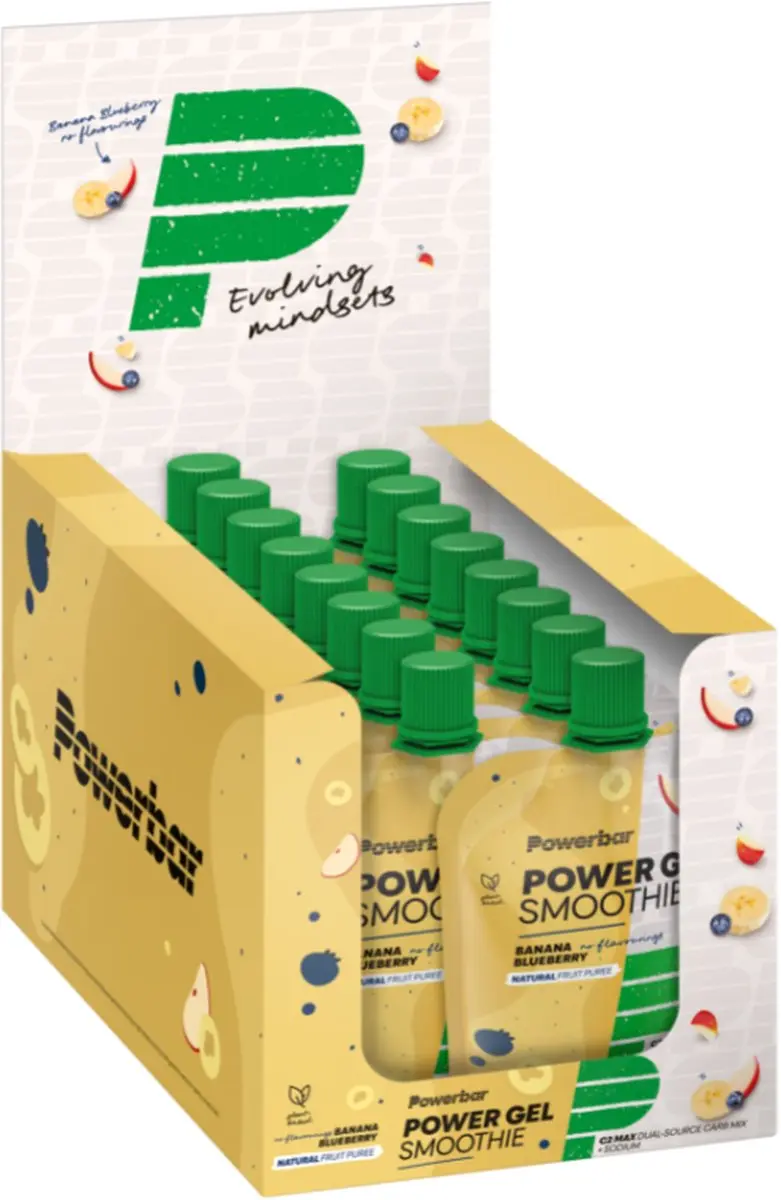 PowerBar Powergel Smoothie Banana Blueberry 16x90g