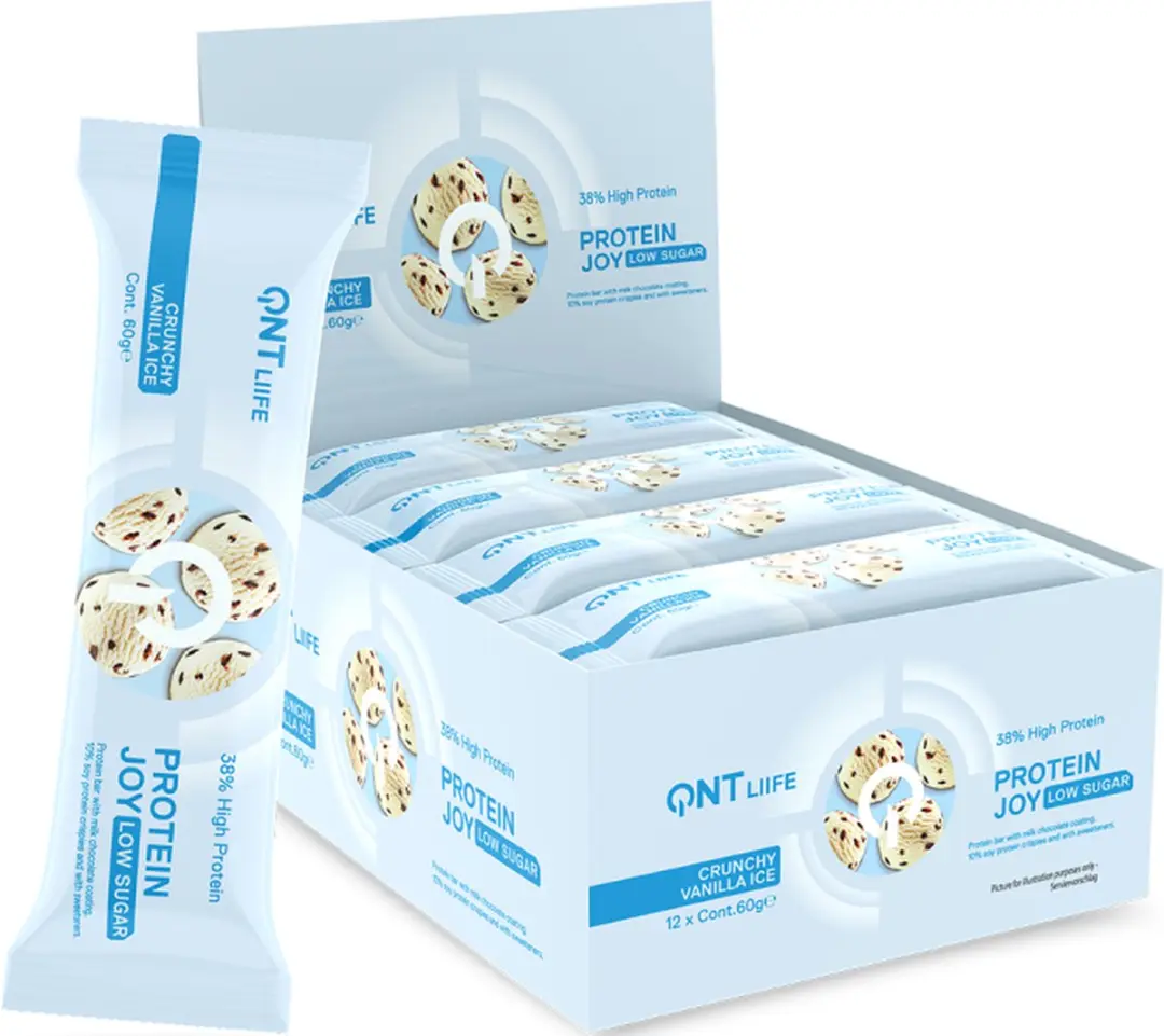 QNT Protein Joy Bars Crunchy Vanilla Ice