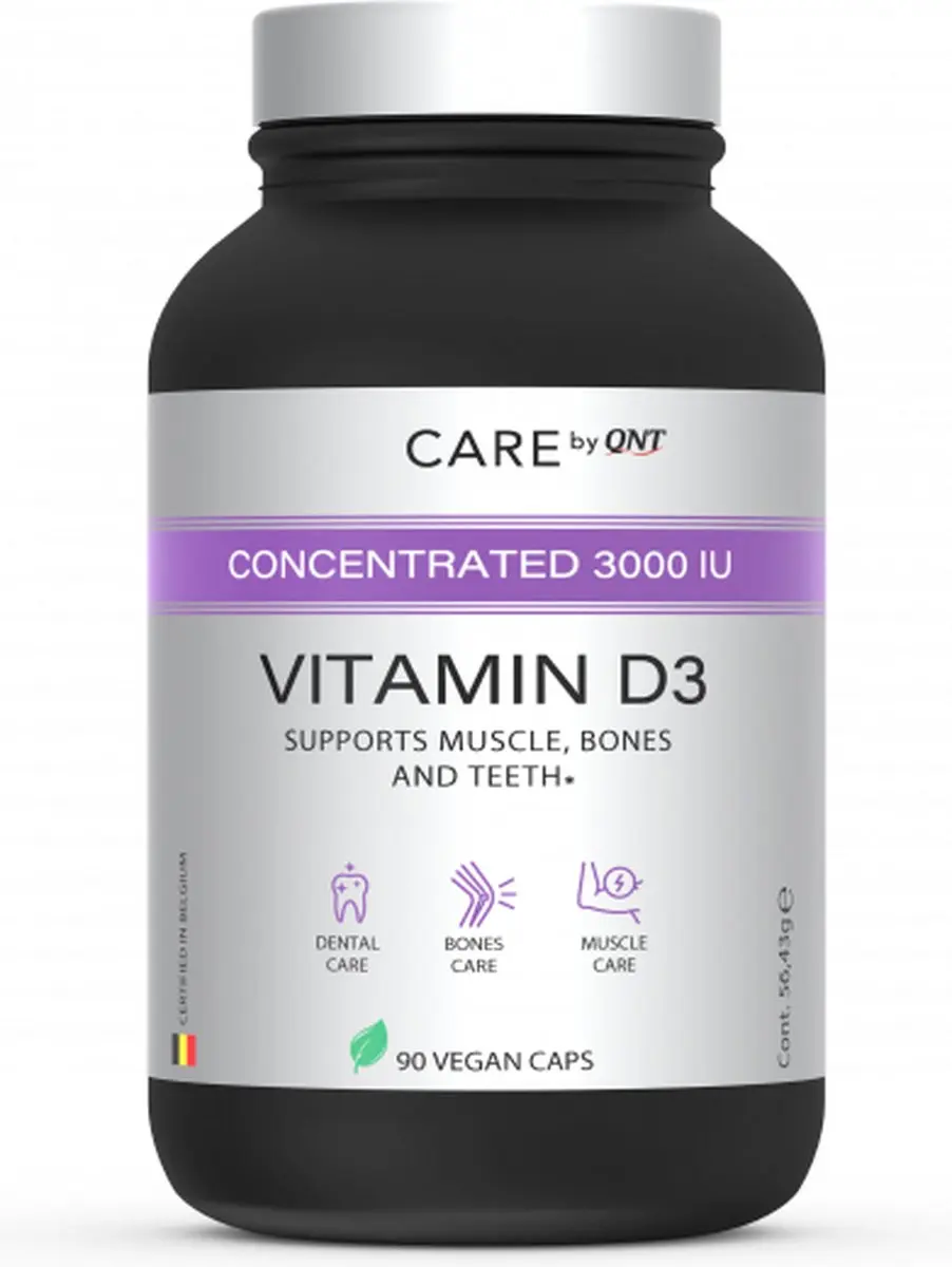 QNT Vitamin D3 3000 IU 90 Stuks