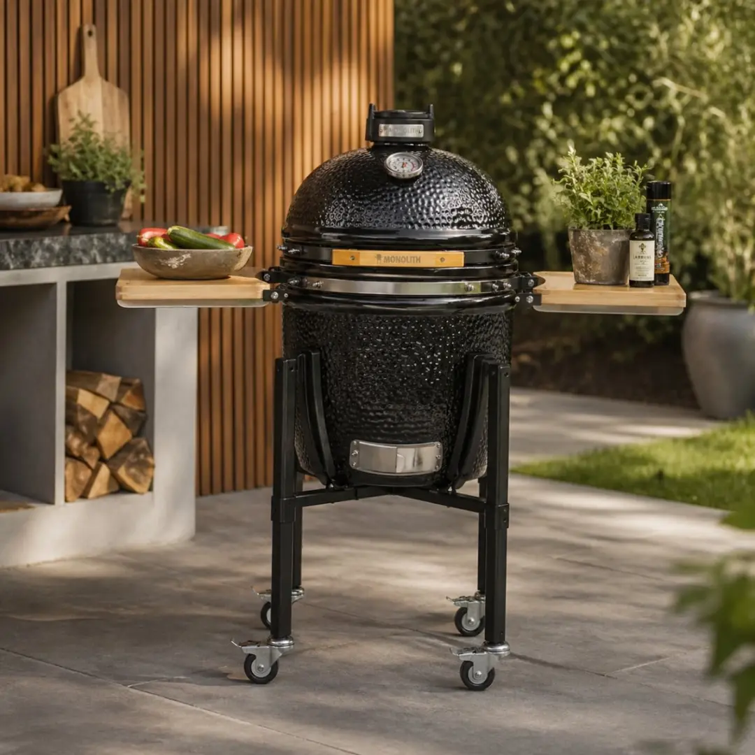 Monolith ONE.55 Kamado BBQ - Starterset - Ø44cm - Zwart