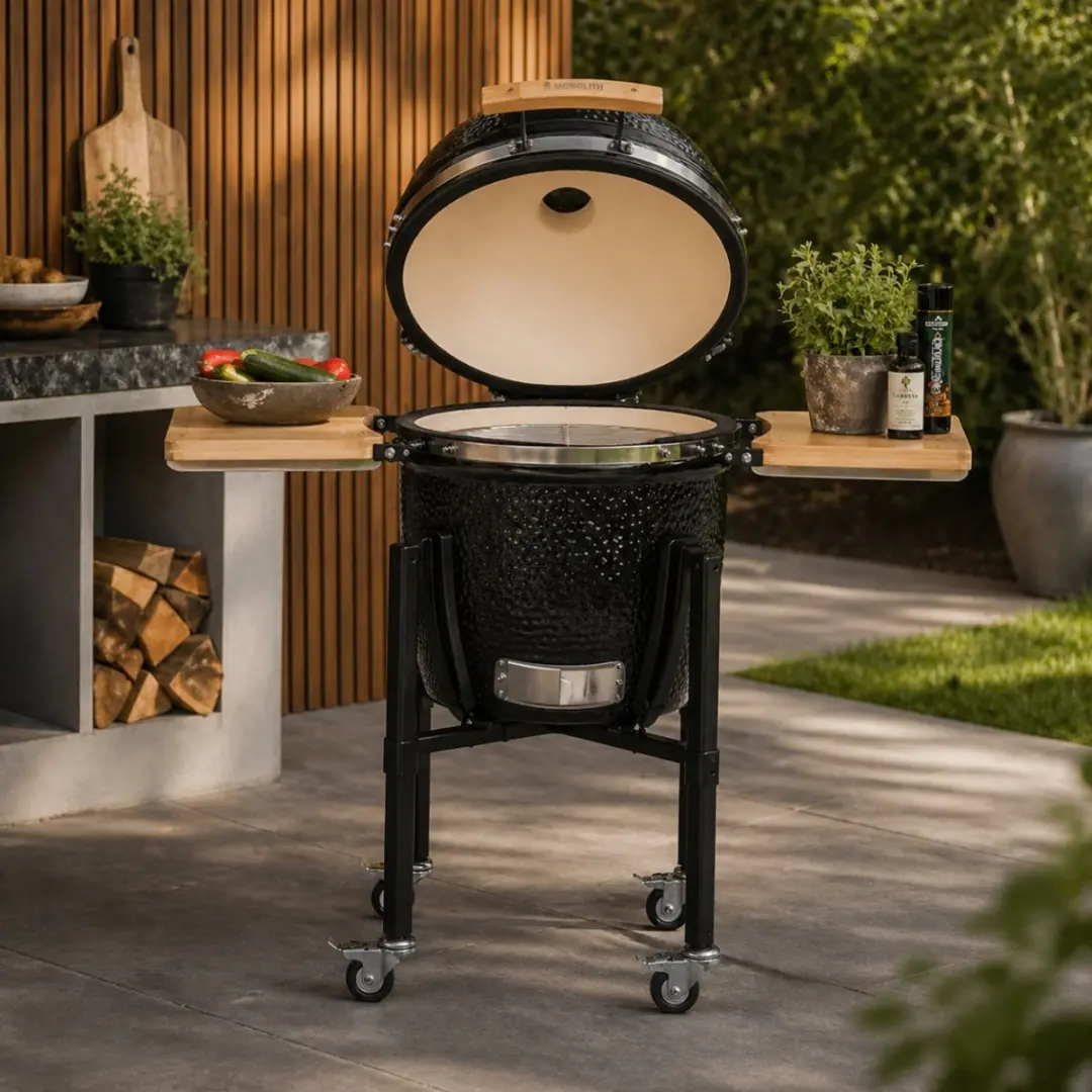Monolith ONE.55 Kamado BBQ - Starterset - Ø44cm - Zwart