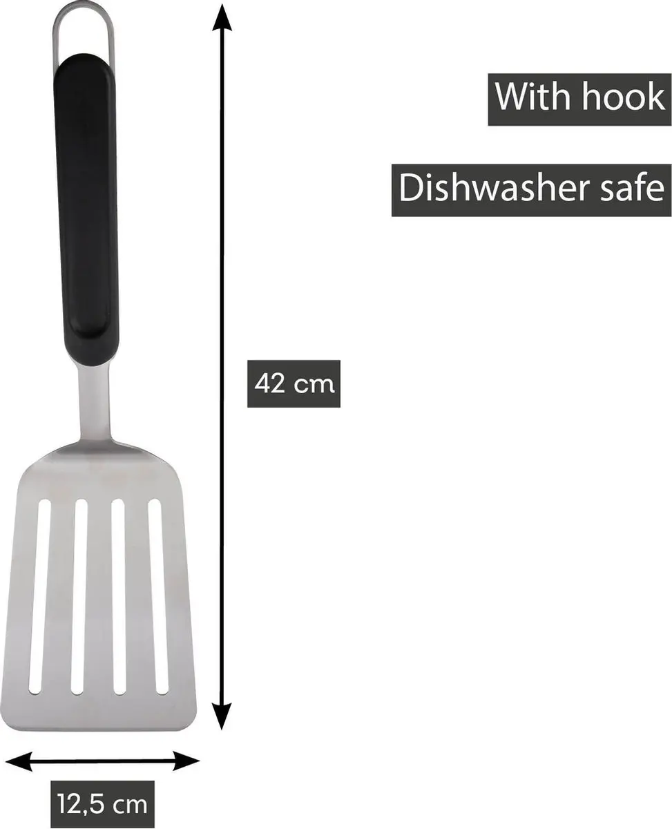 Barbecook Olivia Vis Spatel RVS 42cm