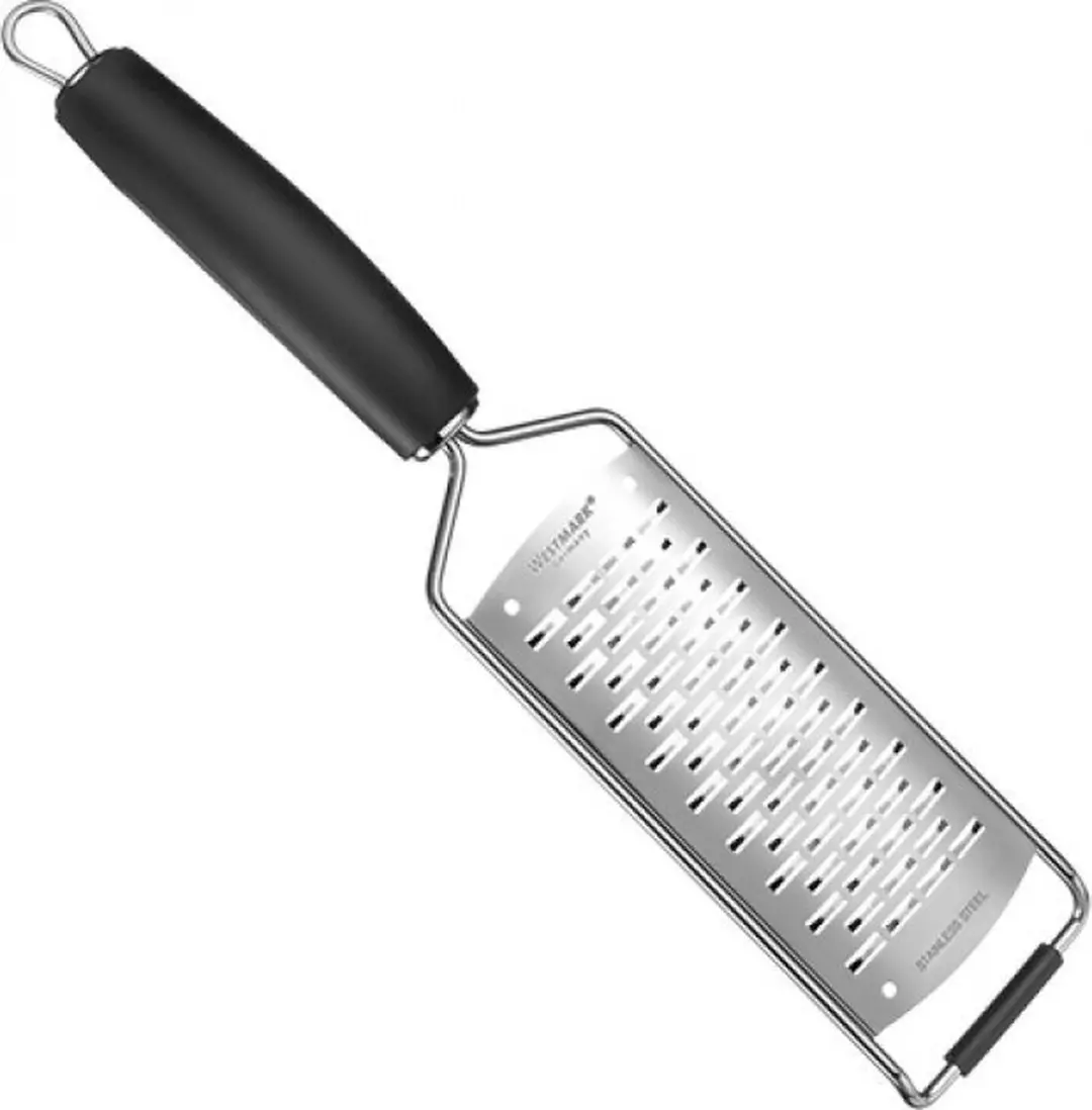 Westmark Technicus-Square Handrasp 527138 - 32x6,5x2,8cm - Zwart/zilverkleurig