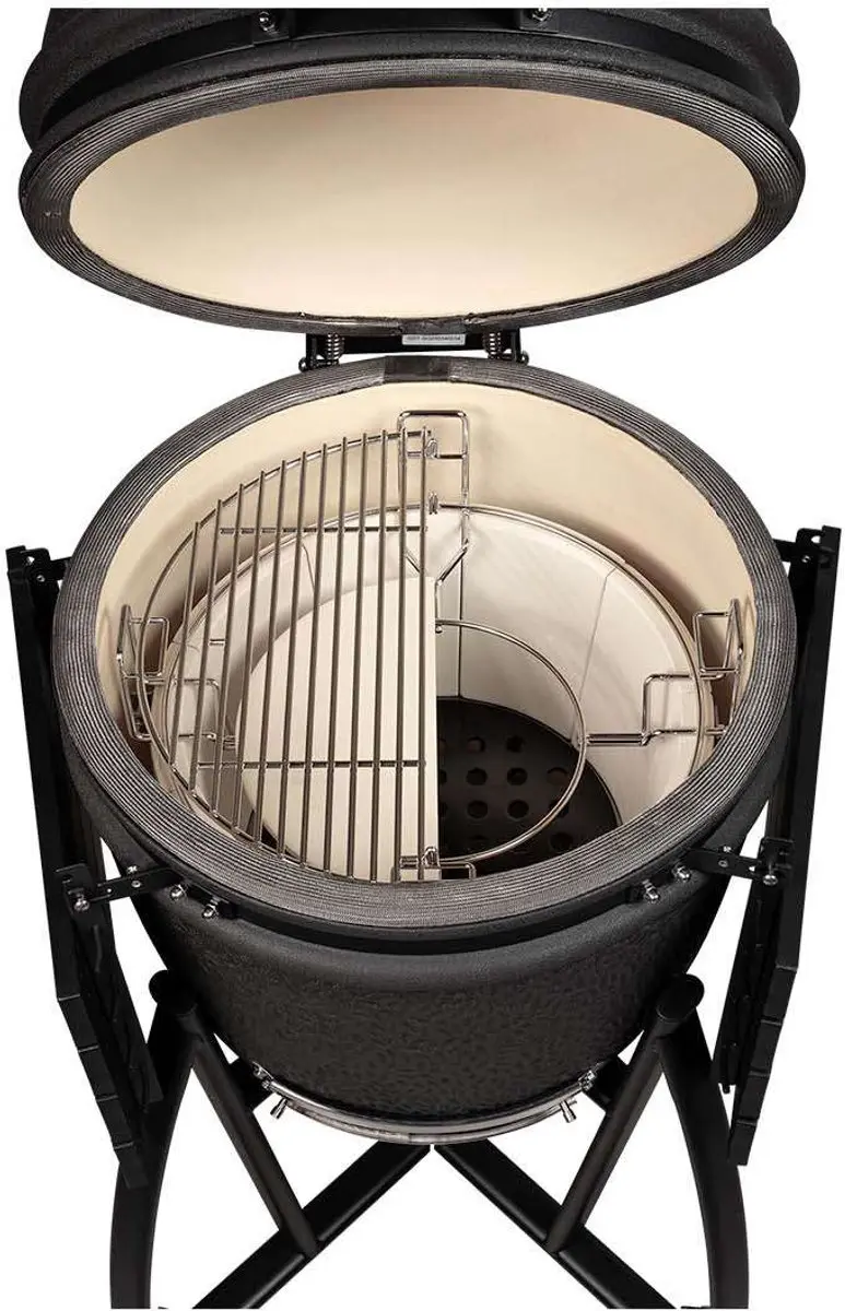 Grill Guru Prime Mat Zwart Medium 1 Brander - 40cm