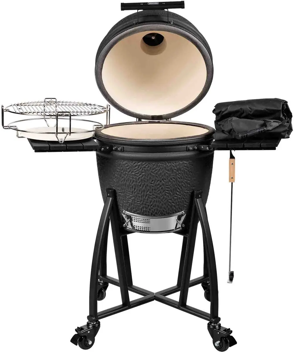 Grill Guru Prime Mat Zwart Medium 1 Brander - 40cm