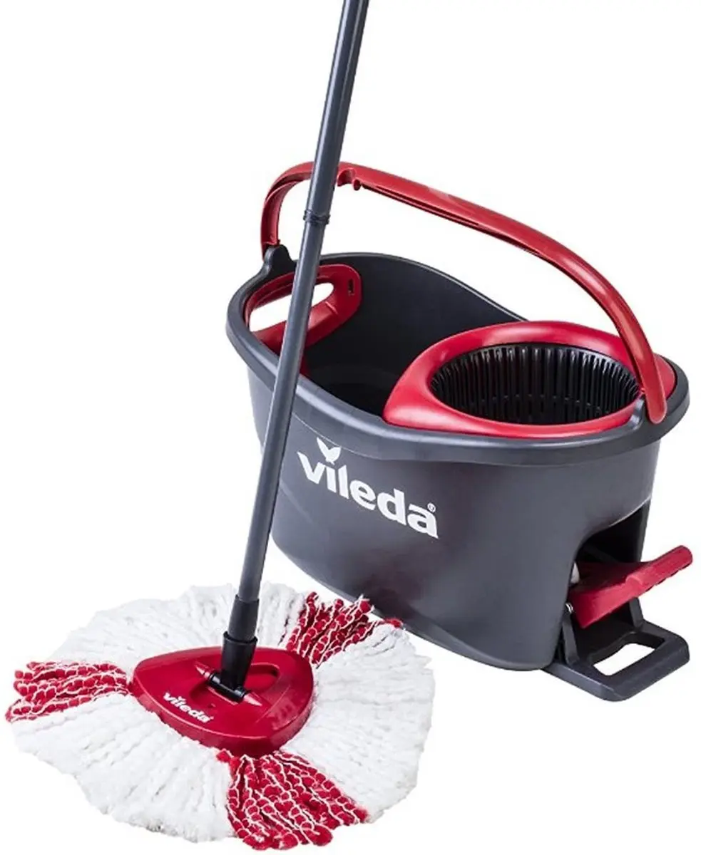 Vileda Vloerreiniger Emmer & Mop - o.a. hout/parket/kurk - afbeelding 6 van 6