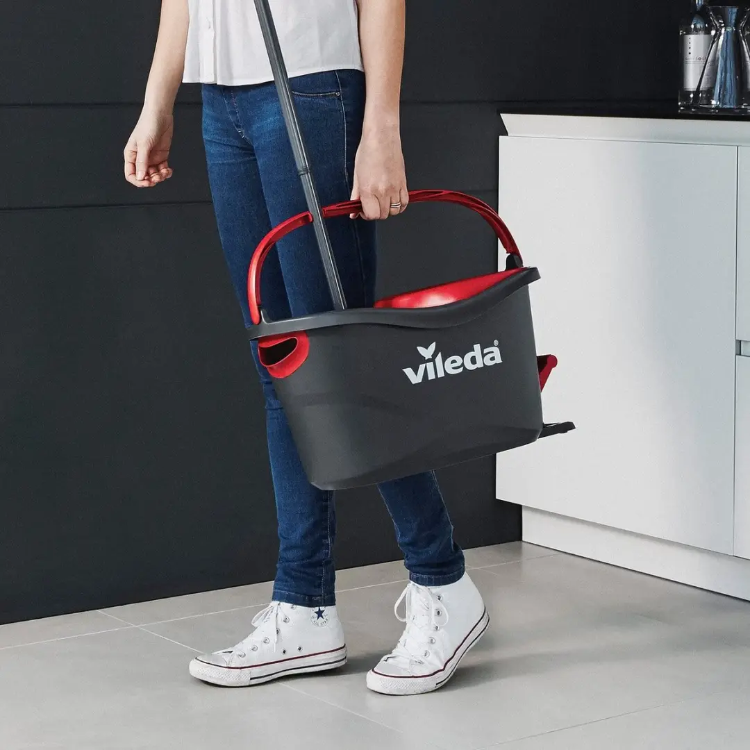 Vileda Vloerreiniger Emmer & Mop - o.a. hout/parket/kurk - afbeelding 4 van 6