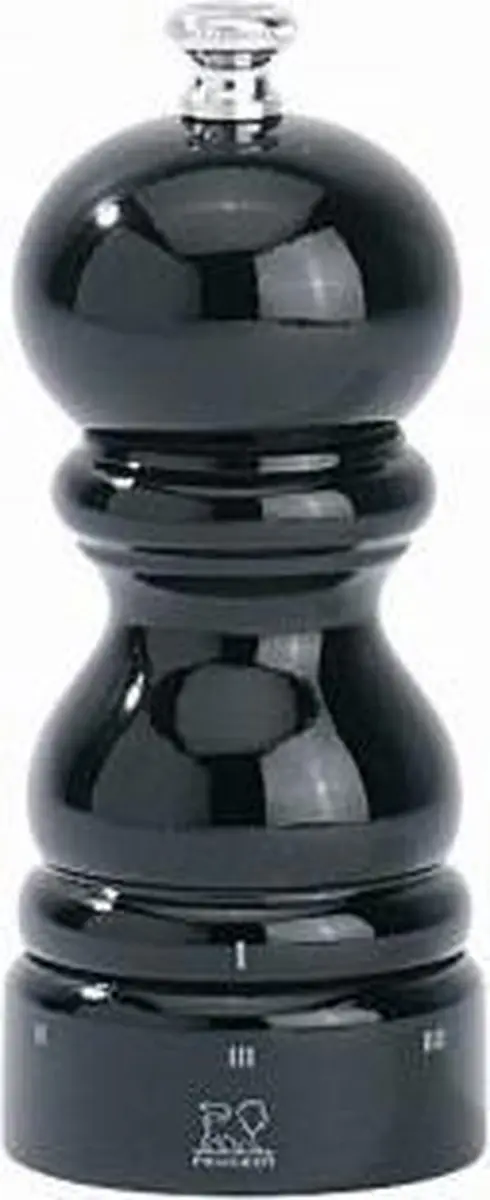 Peugeot Paris Pepermolen 12cm - Zwart Beukenhout