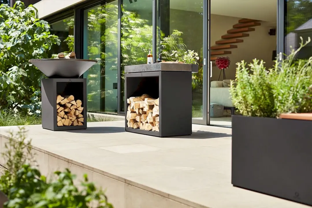 Ofyr Classic Storage BBQ 100cm - Zwart
