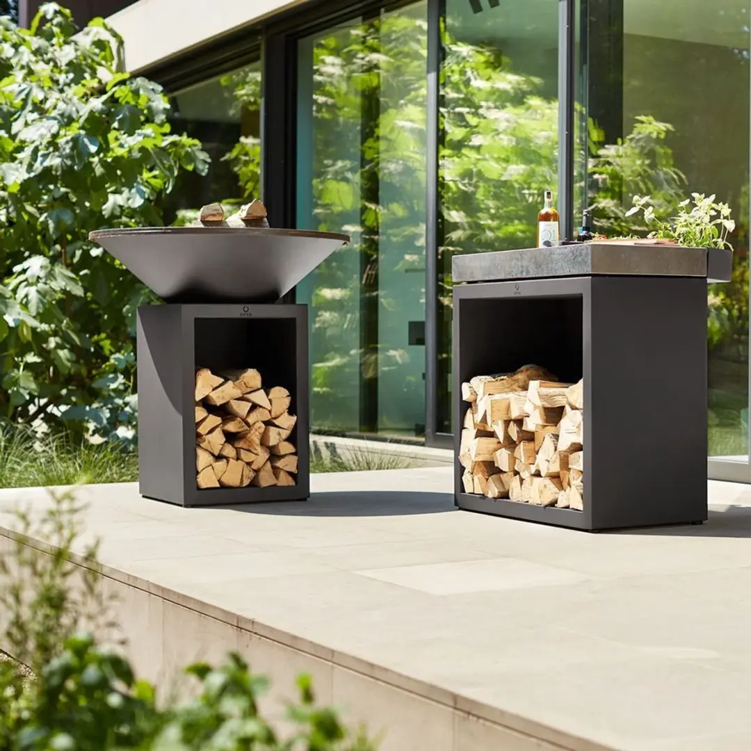 Ofyr Classic Storage BBQ 100cm - Zwart