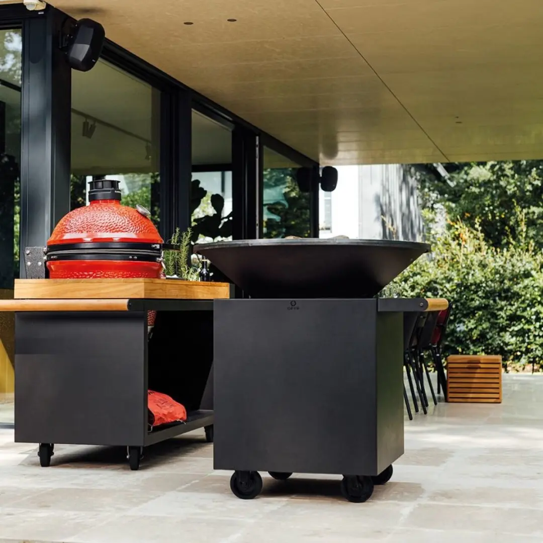 Ofyr Classic 100 PRO BBQ - 100cm - 64 Burgers - Zwart - afbeelding 6 van 6