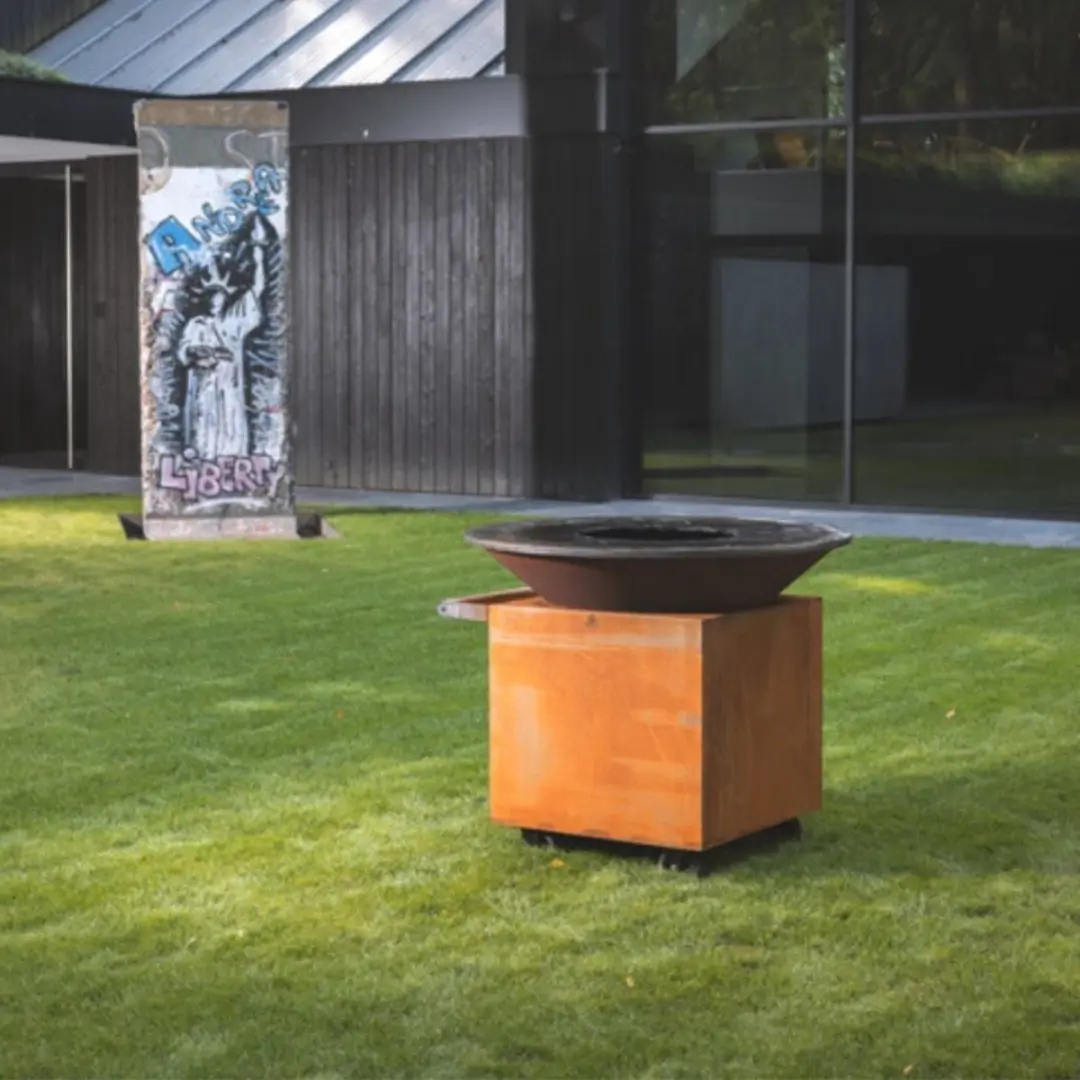 Ofyr Classic Corten 120 PRO+ BBQ - 120cm - 50 Burgers