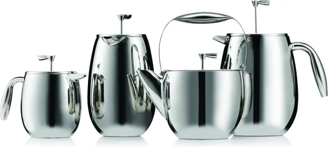 Bodum Columbia Cafetière 12 Kopjes 1,5L - Mat Zilver