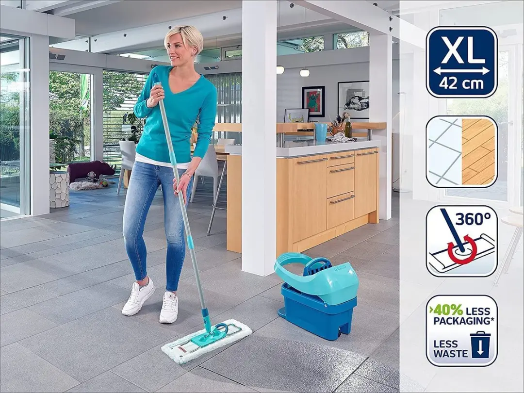 Leifheit Profi XL Micro Duo Vloerwisser - afbeelding 2 van 3