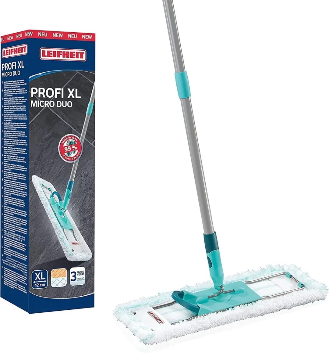 Leifheit Profi XL Micro Duo Vloerwisser