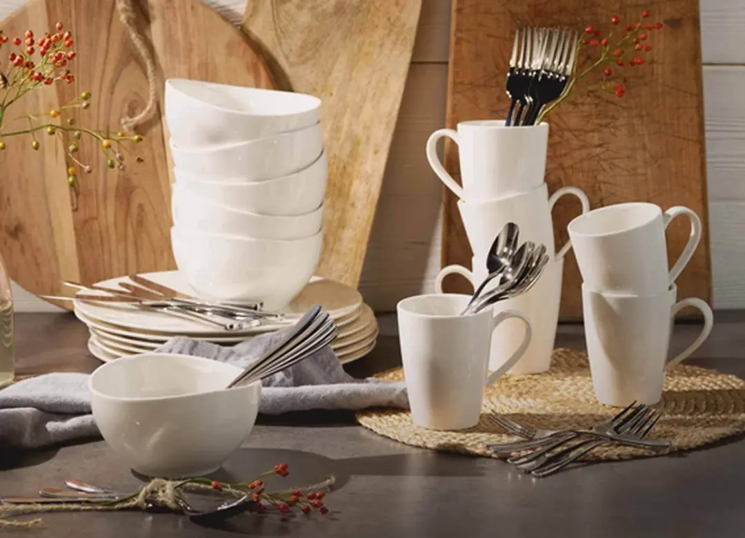 Villeroy & Boch Voice Basic Tafelbesteck - 180-delig - Beige