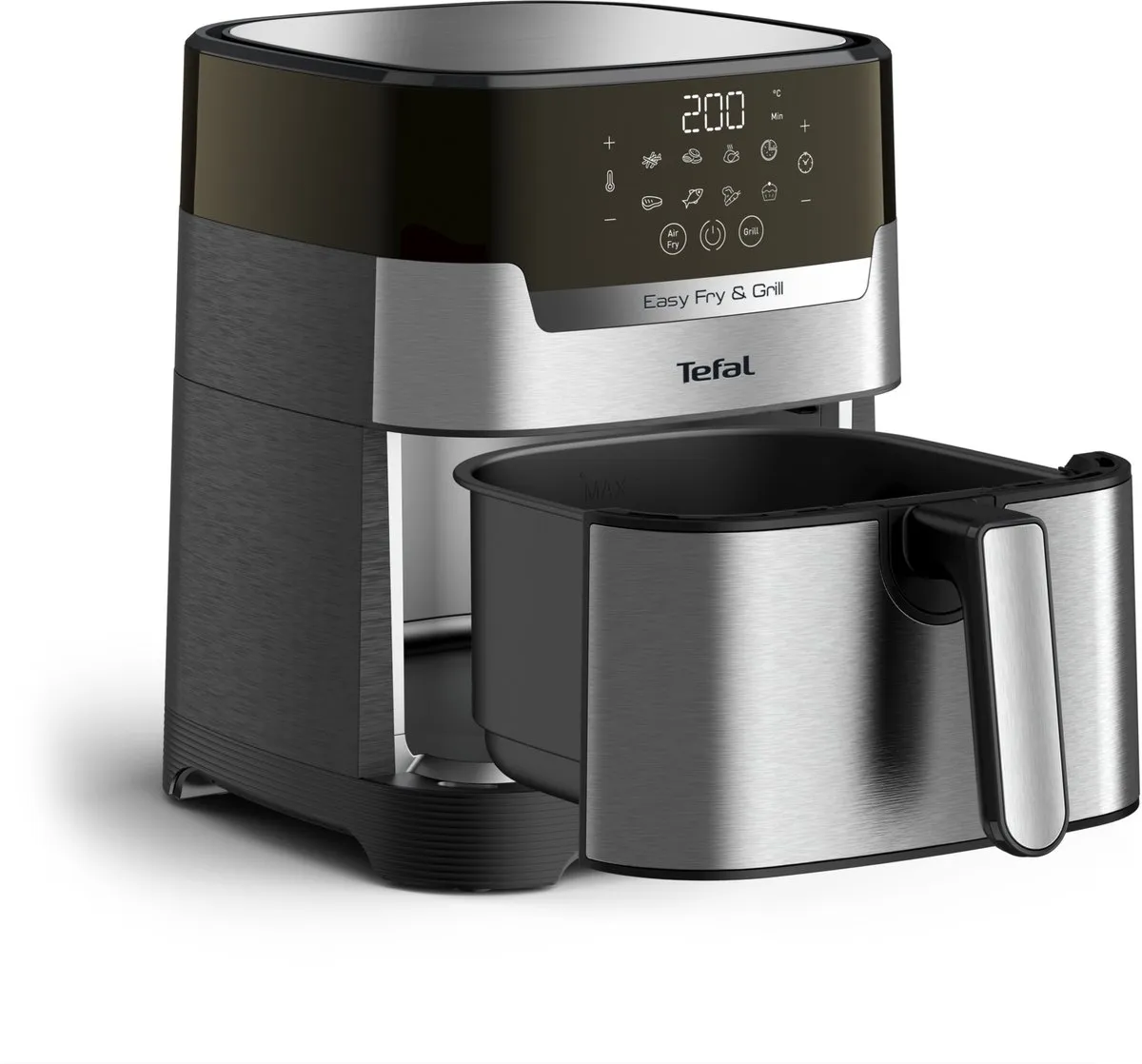 Tefal Easy Fry & Grill Precision EY505D Airfryer 1550W - 4.2L - Roestvrij staal