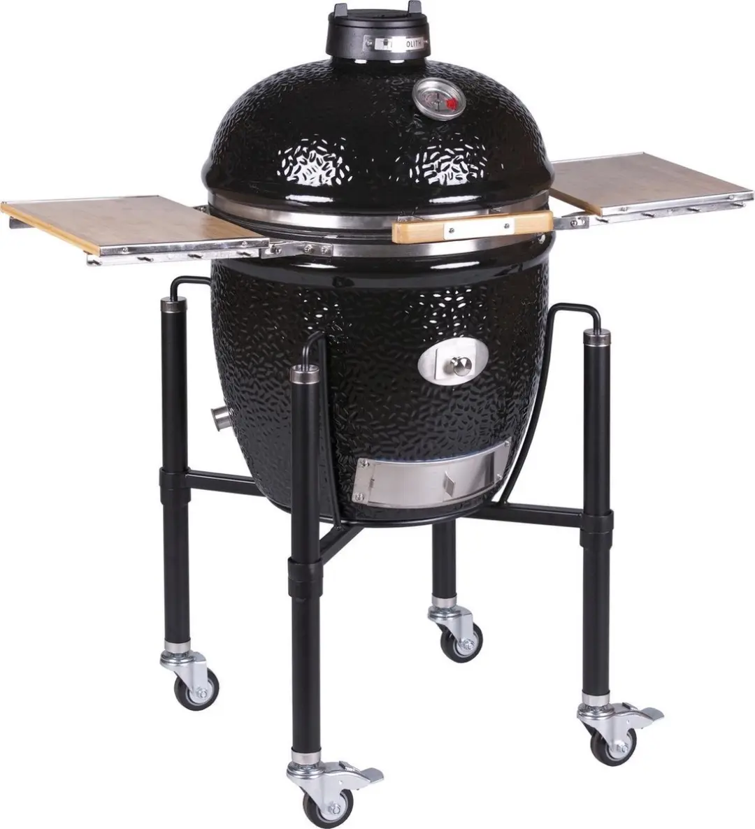 Monolith Classic PRO2.0 Kamado Houtskoolbarbecue 46cm - Zwart