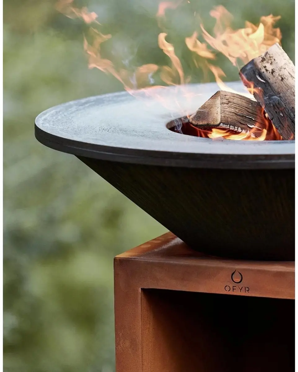Ofyr Heritage Storage Corten BBQ - 85cm