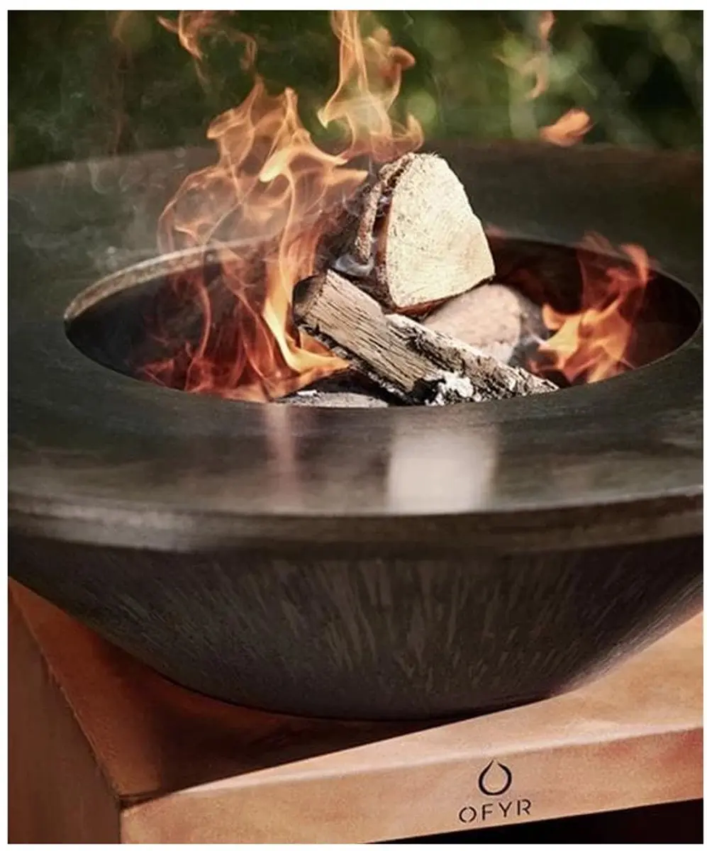 Ofyr Heritage Storage Corten BBQ - 85cm