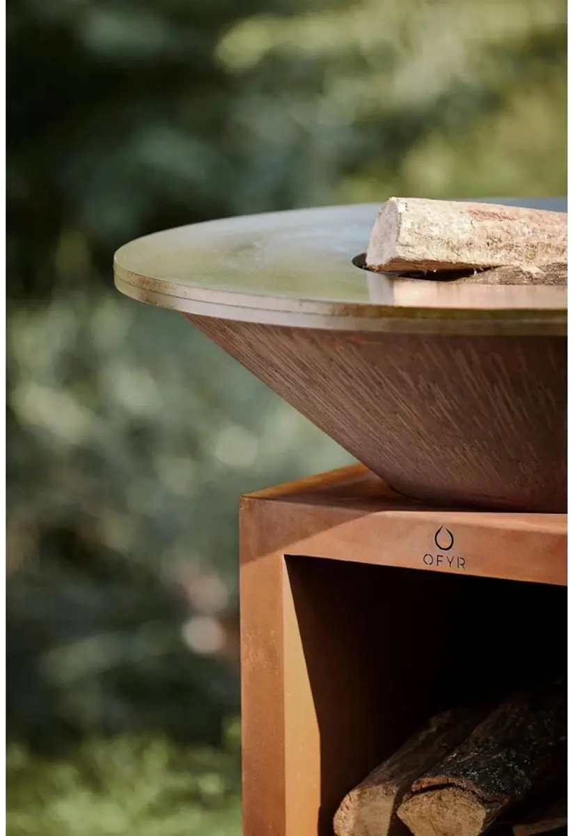 Ofyr Heritage Storage Corten BBQ - 85cm
