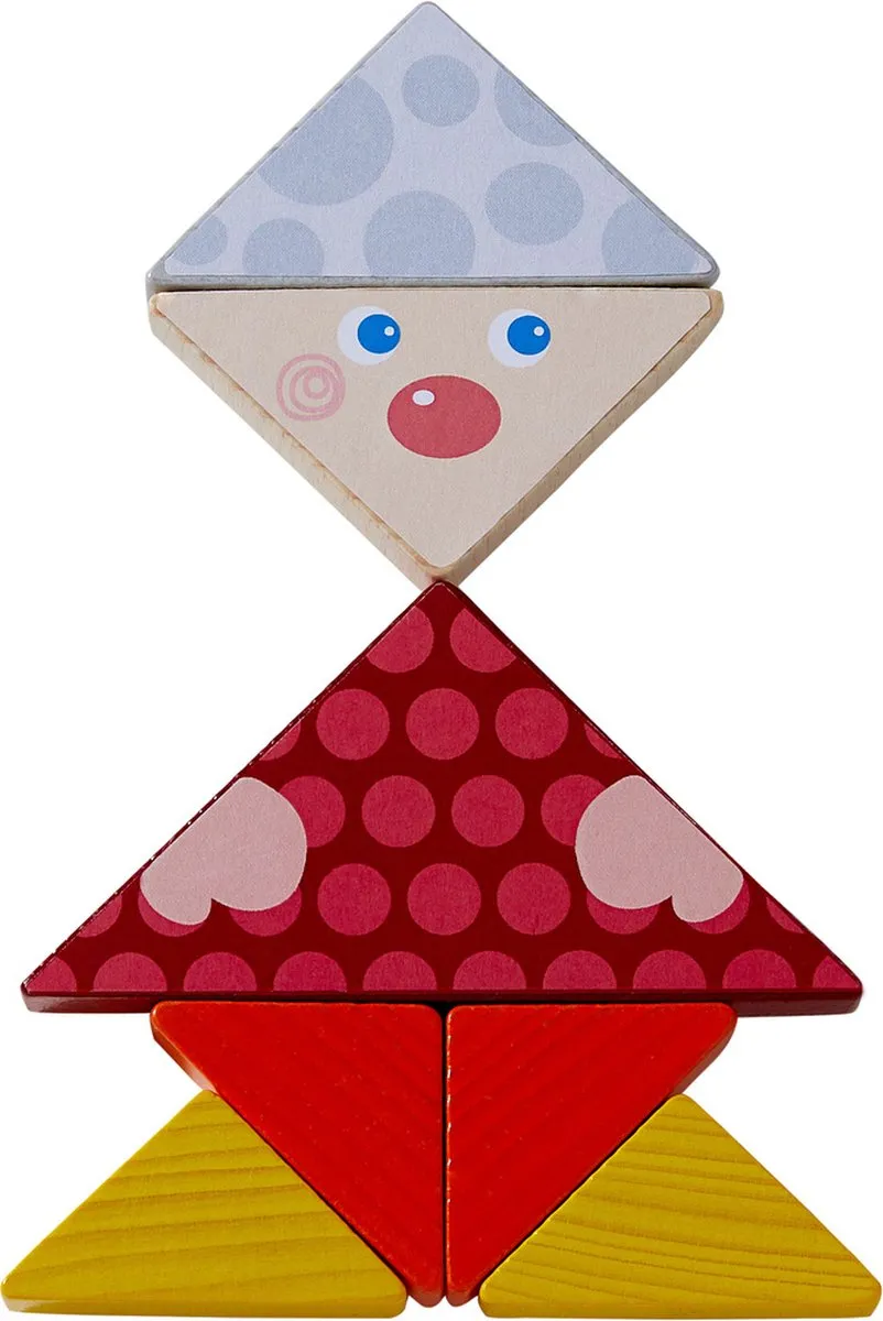 Haba Tangrammix Vormenspel - 21-delig Multicolor
