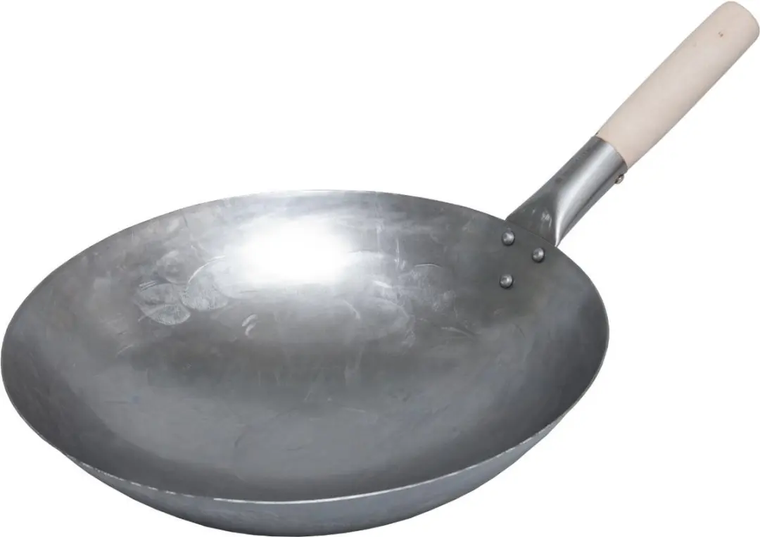 Monolith Wok 40cm - Staal - Bruin