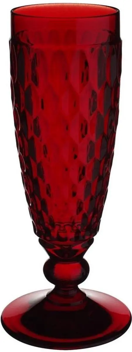 Villeroy & Boch Boston Champagneglas Rood - 16cm - 0,15L - afbeelding 2 van 2