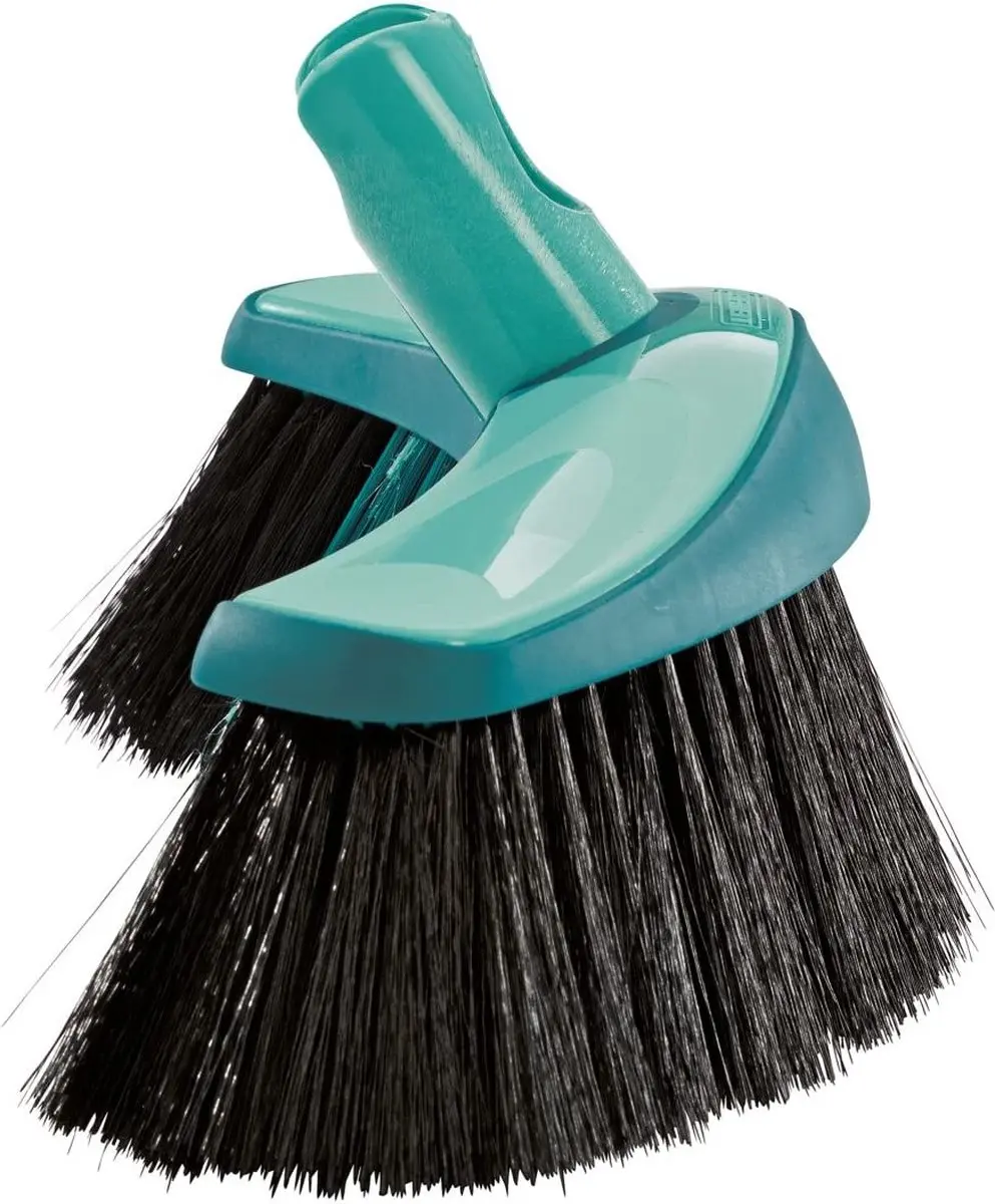 Leifheit Luxe Bezems - Turquoise/Zilver - afbeelding 4 van 6