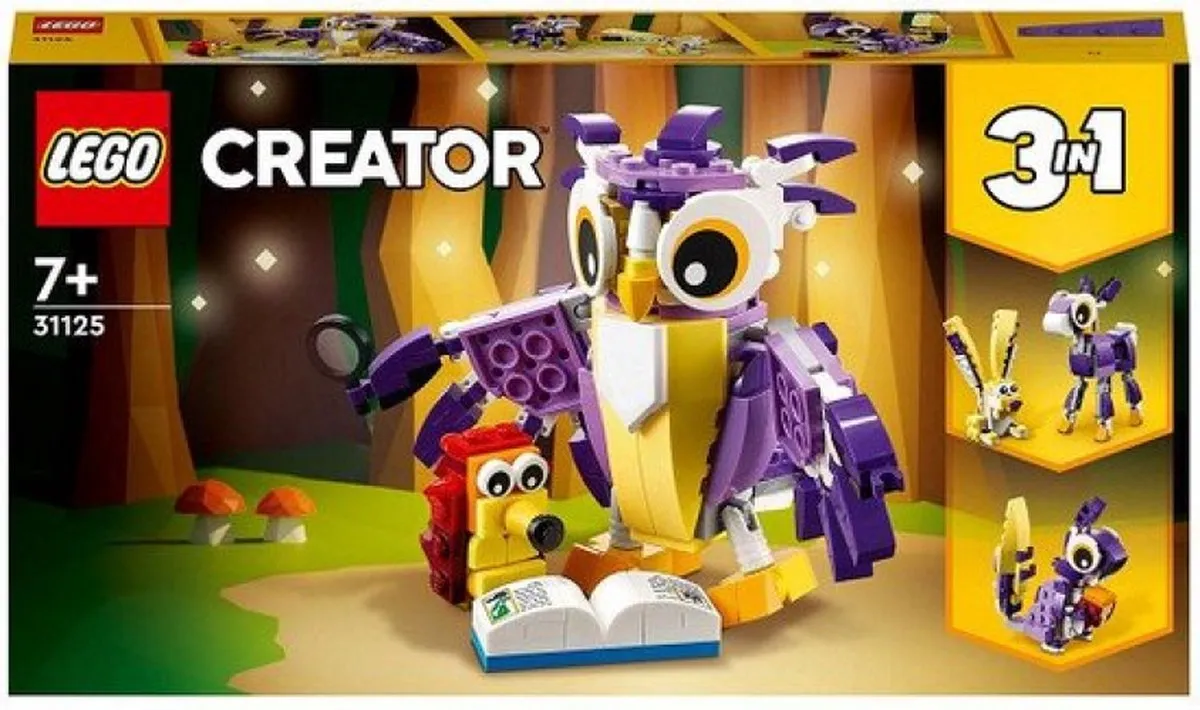 LEGO Creator Fantasie Boswezens 31125 - 175 Stukken - Meerkleurig