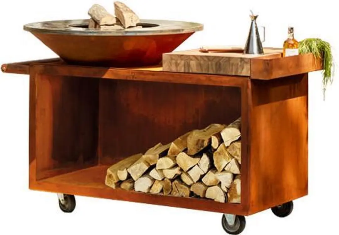 Ofyr Island Pro Corten BBQ