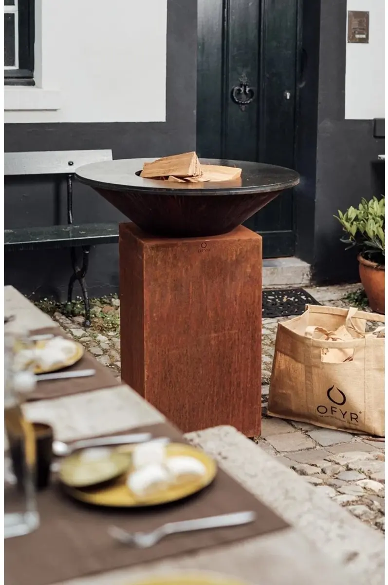 Ofyr Heritage Corten 85cm BBQ - Tuin