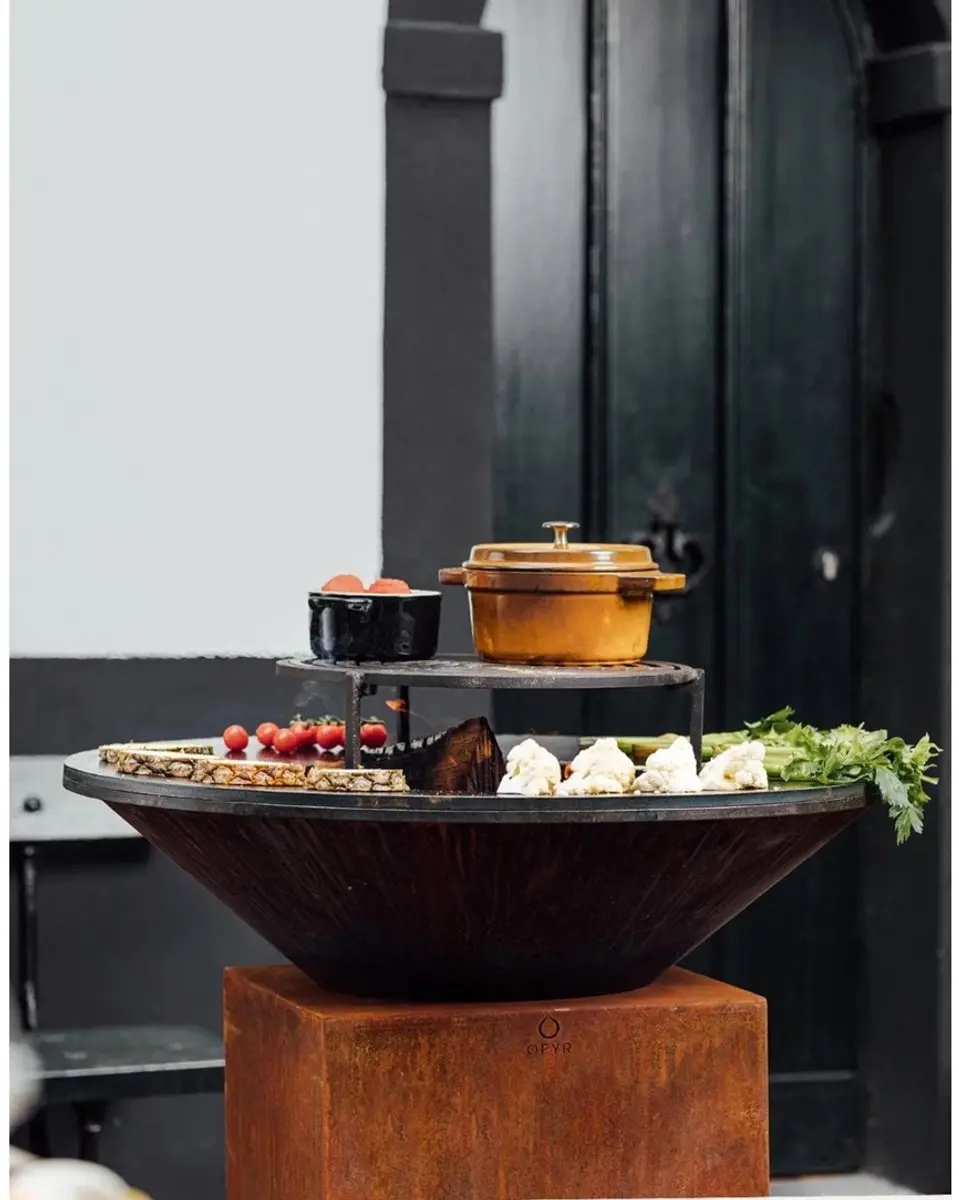 Ofyr Heritage Corten 85cm BBQ - Tuin