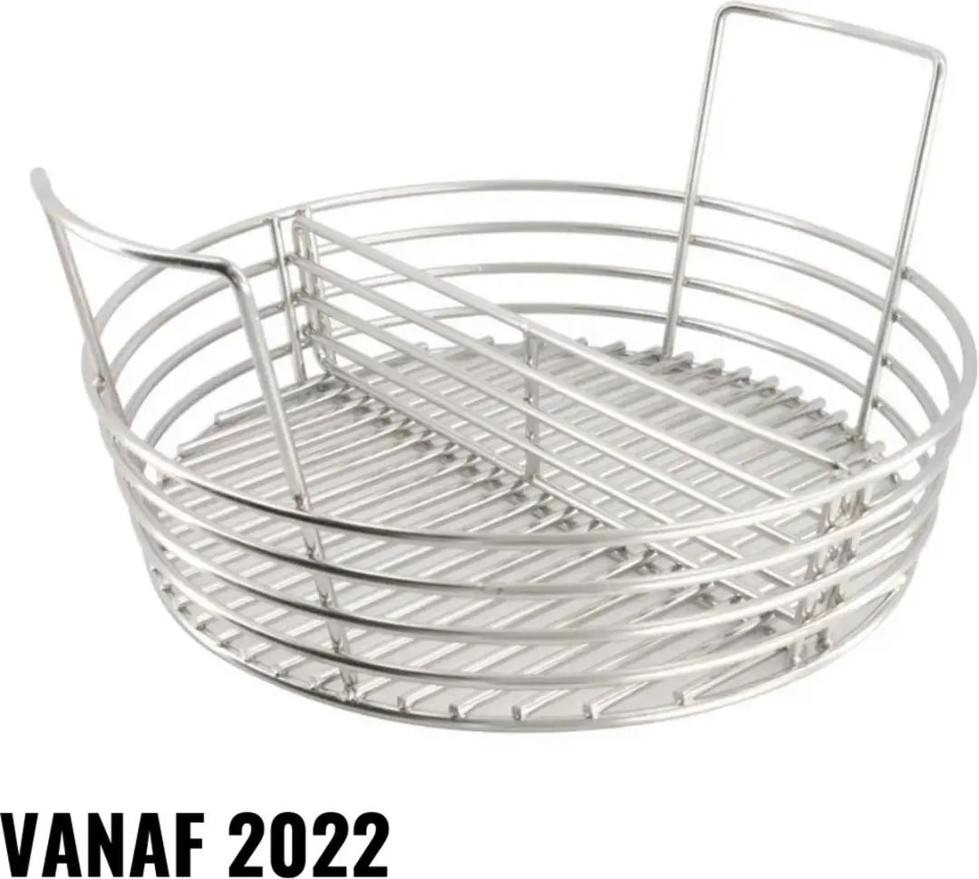 Grill Guru Large Charcoal Basket - RVS