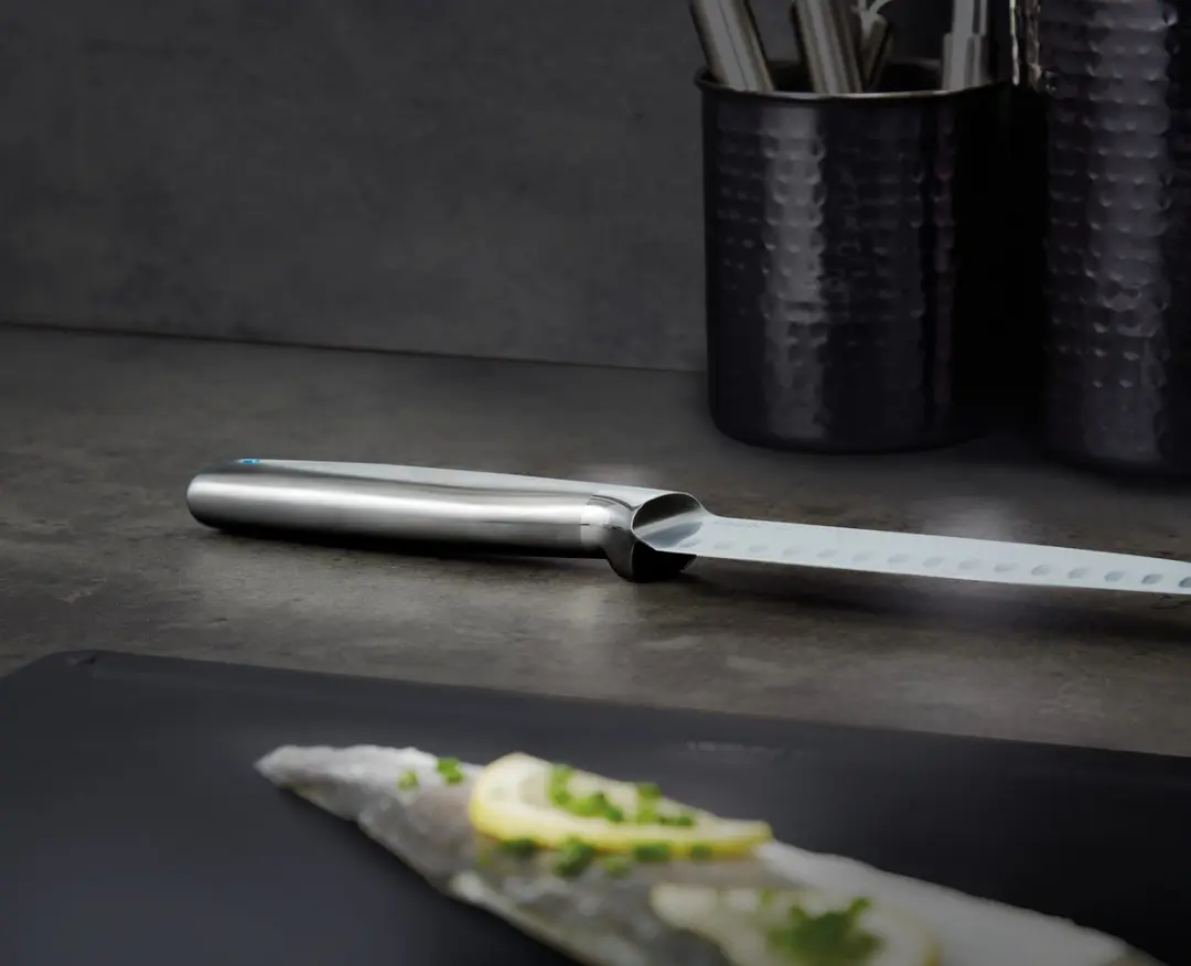 Joseph Joseph Elevate Steel Messen Houder Bamboe 5-delig - Roestvast Staal
