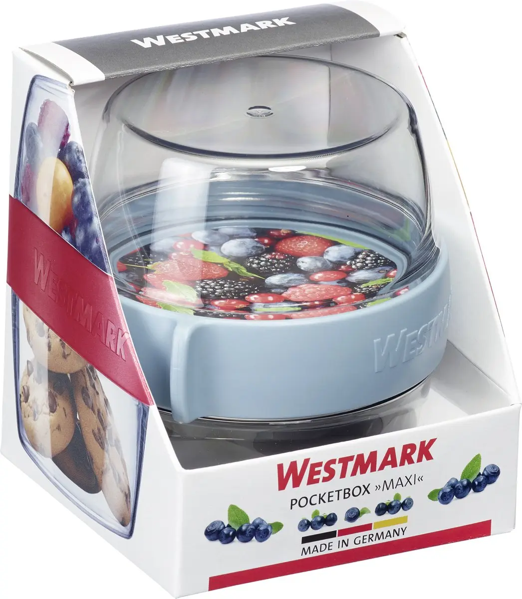 Westmark Pocketbox Maxi 700ml - 2 Vakken - BPA-vrij - Blauw