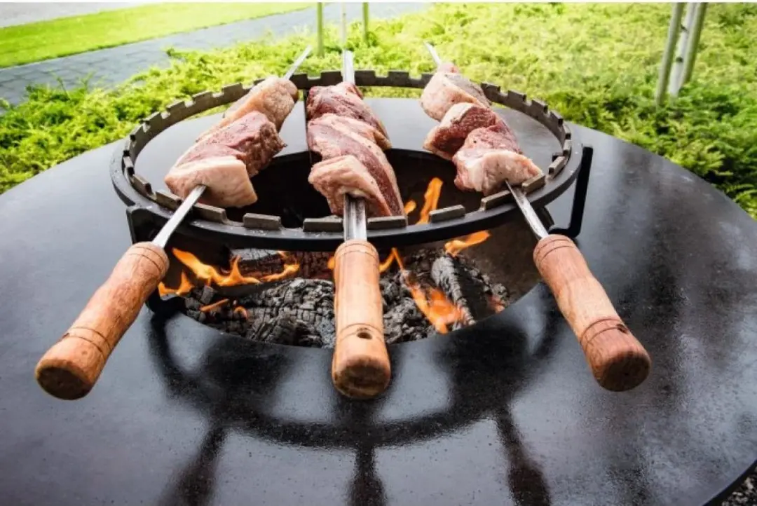 Ofyr Grill Spiesen XL 100 - Staal - Zwart
