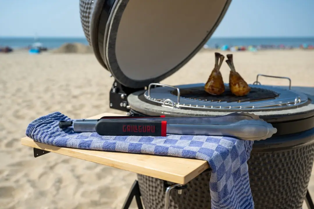 Grill Guru BBQ Tang - Rood/Zilver/Zwart