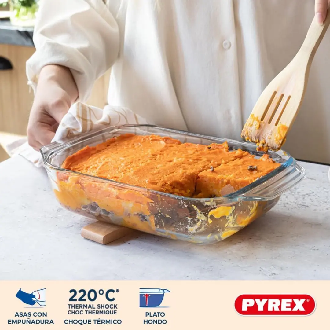 PYREX Ovenschaal Borosilicaatglas 39x25mm - 3 Stuks - afbeelding 4 van 6