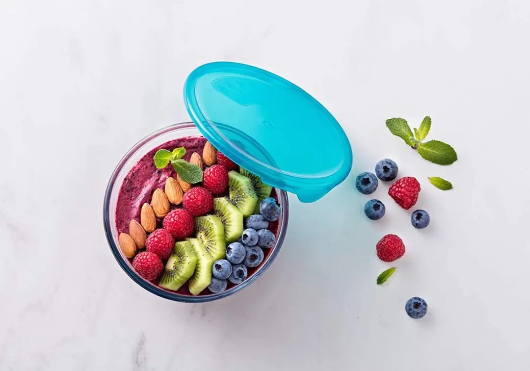 PYREX Prep & Store Mengkom 3-delig - 0,5L/1L/2L - Transparant