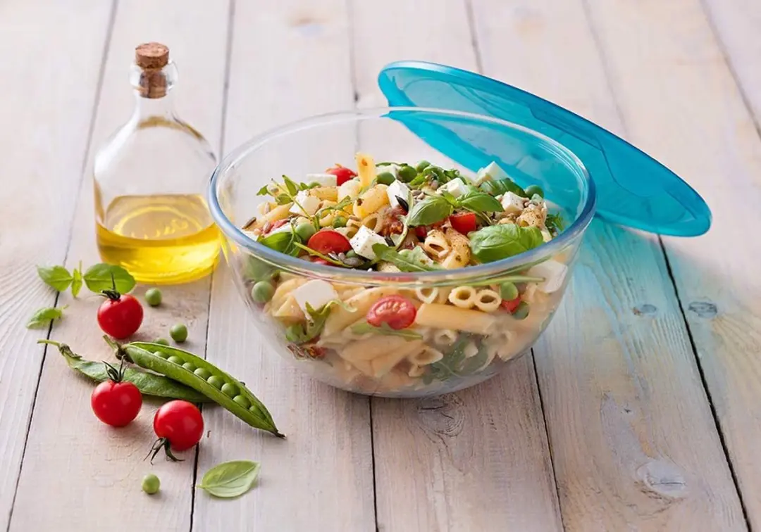 PYREX Prep & Store Mengkom 3-delig - 0,5L/1L/2L - Transparant