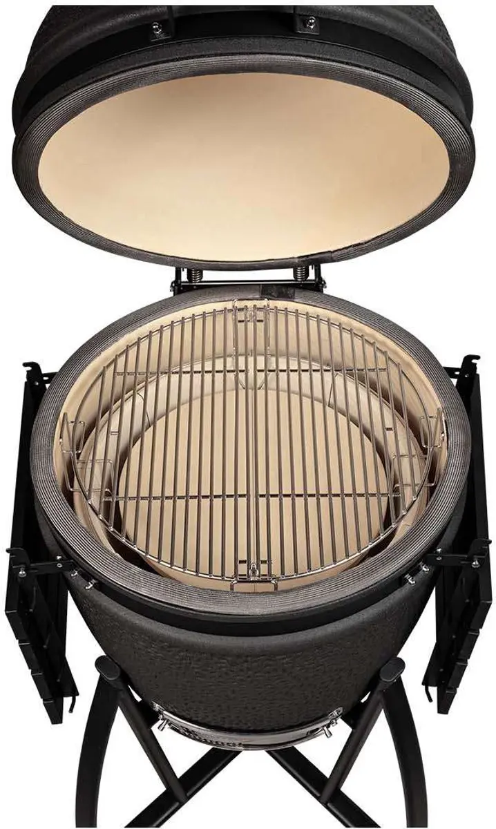 Grill Guru Prime Matzwart Large - 46cm 1 Brander