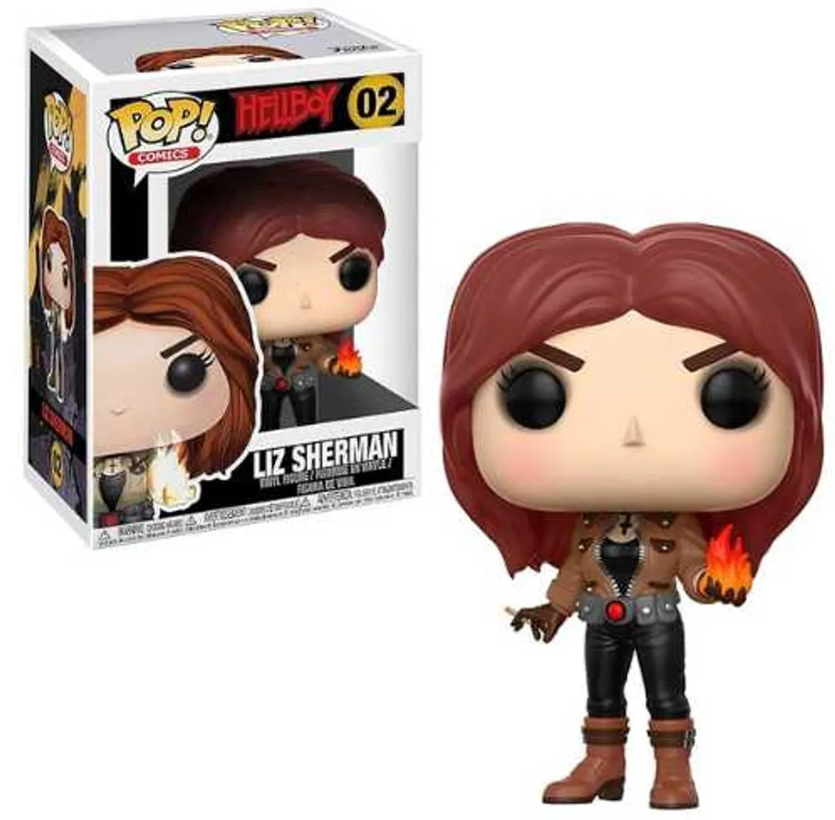 Funko Pop! Hellboy Liz Sherman FUN22718 Verzamelfiguur - Multi