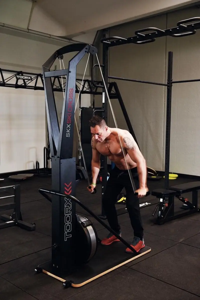 Toorx SKI-CROSS Fitness Platform - Zwart