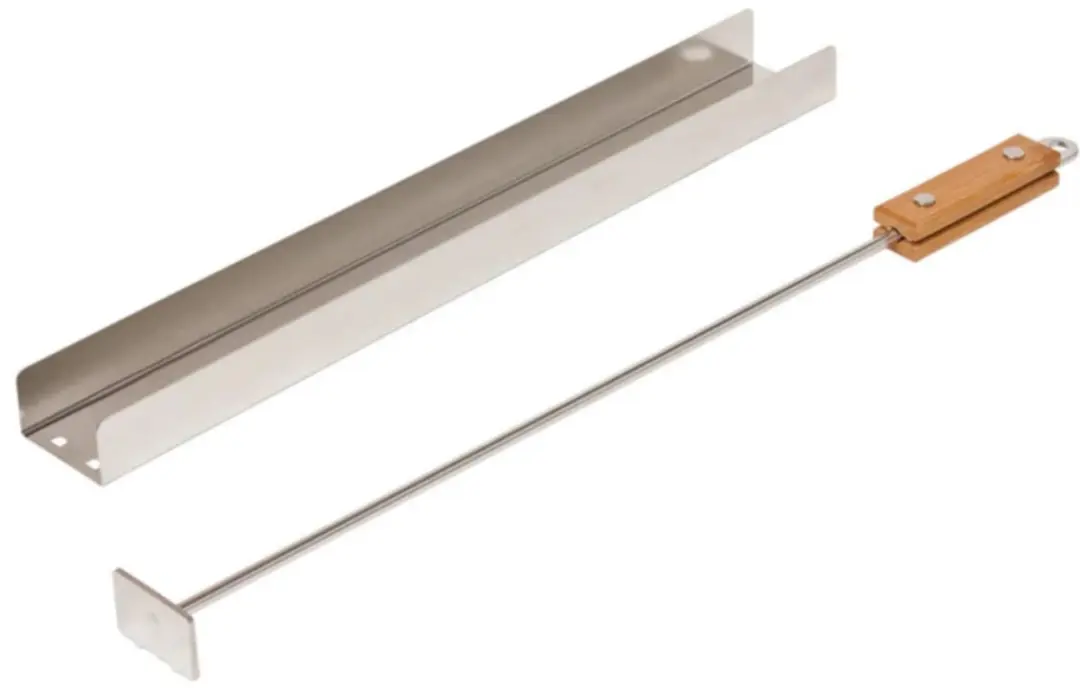 Monolith Junior Chip-Feeder-Systeem Pelletschuif - Zilver