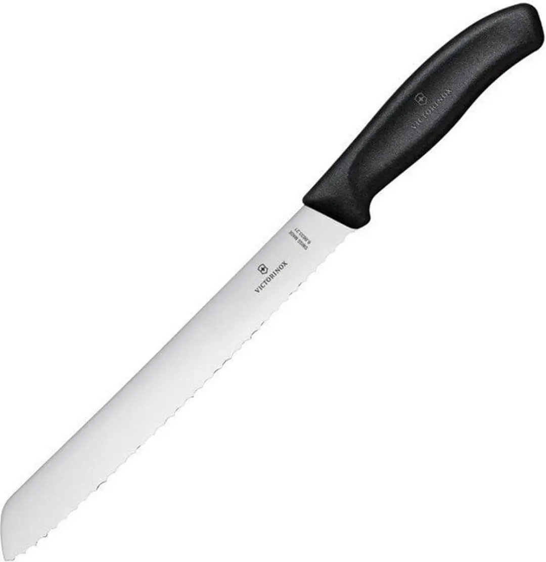 Victorinox Swiss Classic Broodmes 21cm - Zwart