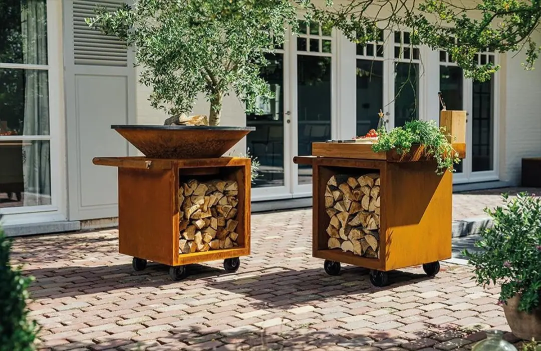 Ofyr Mise en Place Tafel 65 Pro - Corten Keramiek Donker Grijs - afbeelding 6 van 6