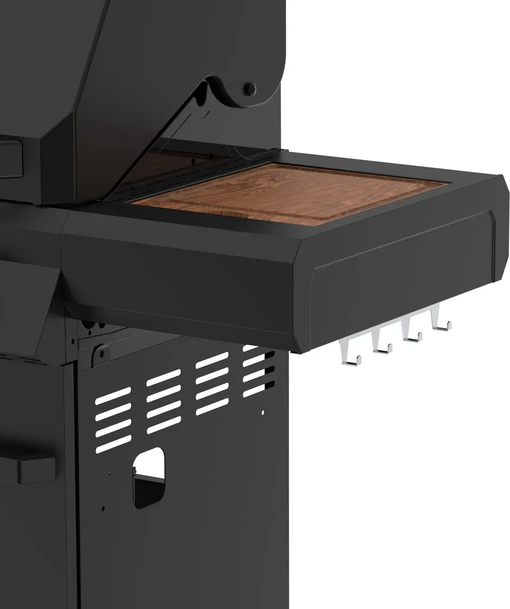 Grill Guru Burner 4 Gasbarbecue 6 Branders - 102cm - Zwart