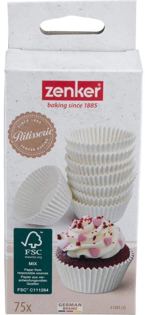 Zenker Smart Pastry Muffinvormpjes 5cm - 225 Stuks
