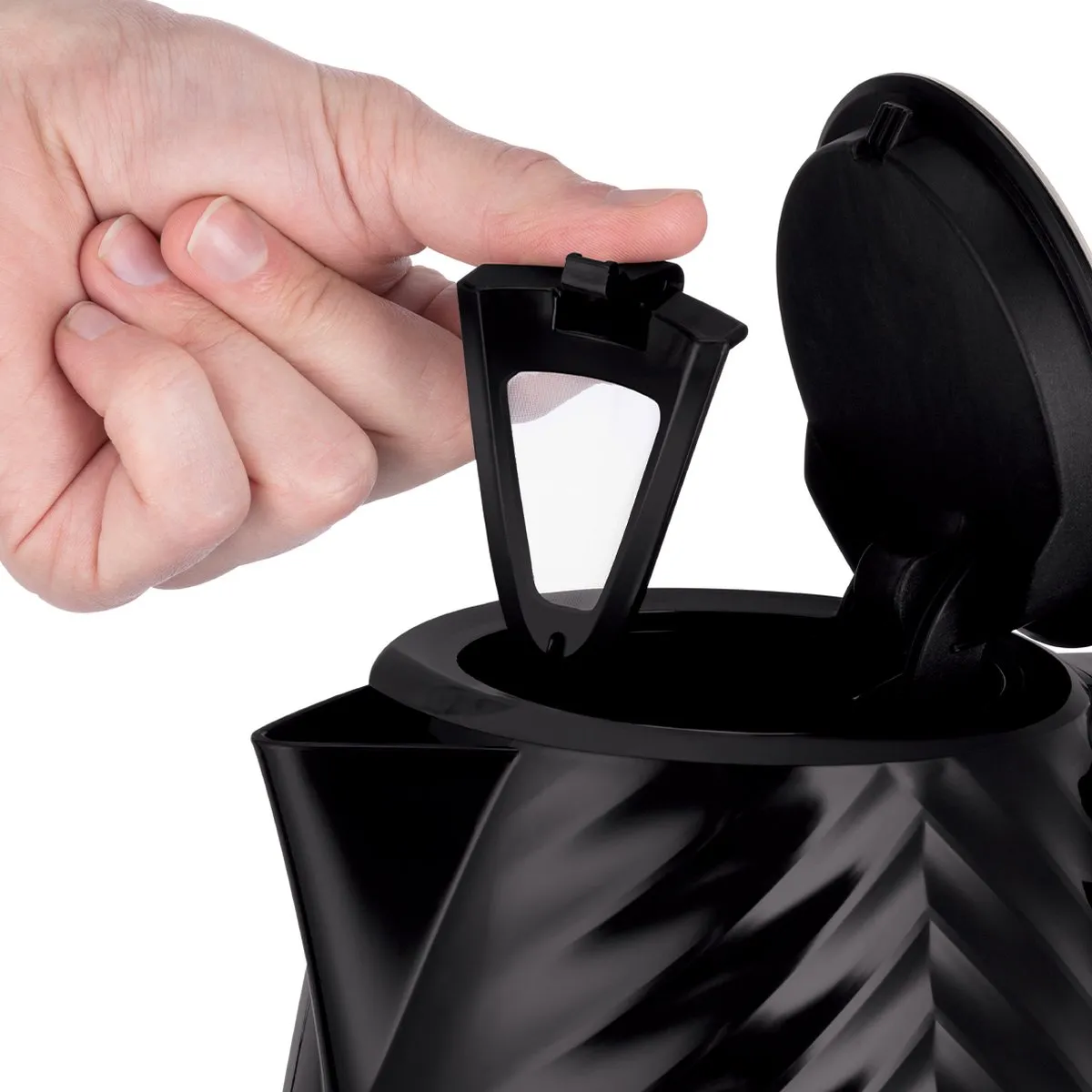 Russell Hobbs Groove Waterkoker Zwart - 26380-70